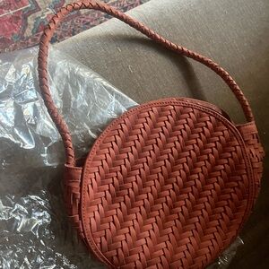 Bembien Brown Woven Bag